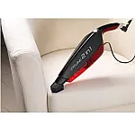 Aspirator vertical fara sac Ariete, Evo 2 in 1 2764, 600 W, Tehnologie Cyclone, Rosu / Negru