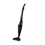 Aspirator vertical fara sac Ariete, Evo 2 in 1 2764, 600 W, Tehnologie Cyclone, Rosu / Negru