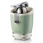 Storcator De Citrice Ariete 0413 Crem/ Verde, Putere 85W, Inox, Cu Maner, Spremiagrumi Vintage