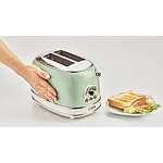 Prajitor de paine Ariete, 0155 Vintage, 810 W, 2 Felii, verde