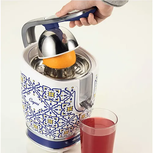 Storcator De Citrice Ariete 0413, Putere 85W, Inox, Cu Maner, Capri Vintage