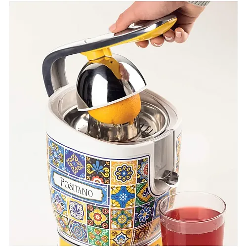 Storcator De Citrice Ariete 0413, Putere 85W, Inox, Cu Maner, Positano Vintage