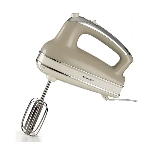 Mixer manual Ariete VINTAGE 1548/04, 450W, 5 viteze, Turbo, Crem