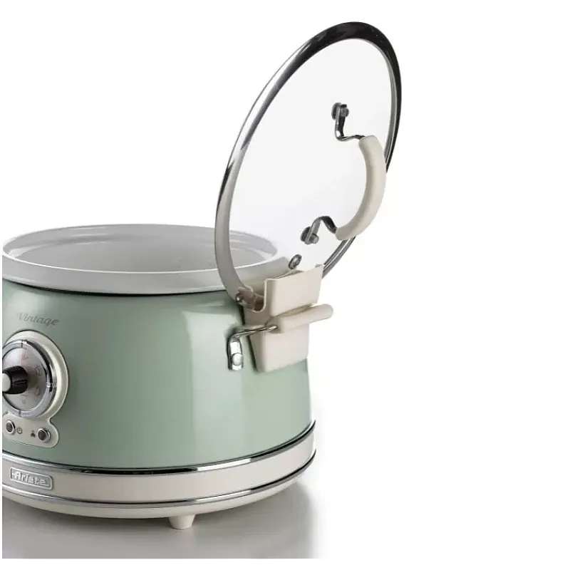 Aparat pentru gatit orez Vintage 2904CR/GR, 700W, Crem/Verde, Ariete